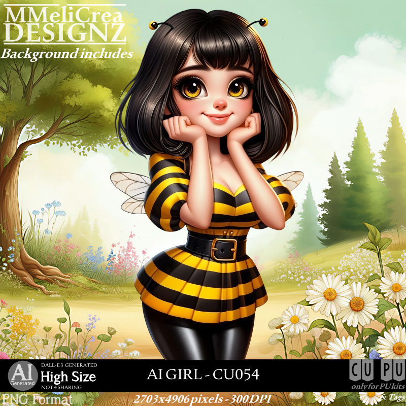 (image for) AI - GIRL CU054 (CU4PU/PNG)